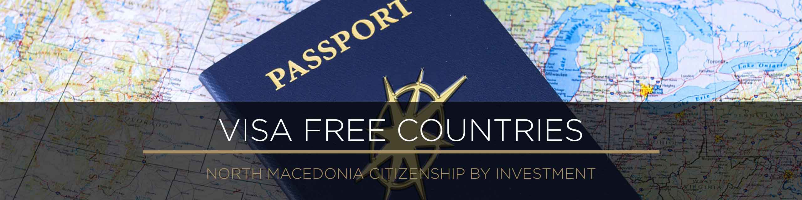 Visa free travel for North Macedonia citizenship program